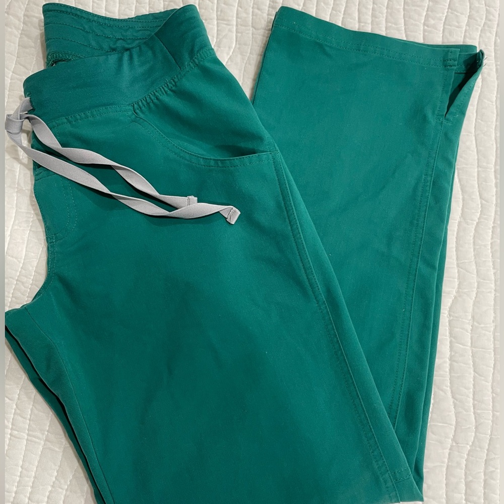 Figs Kade Cargo Pants - Hunter Green